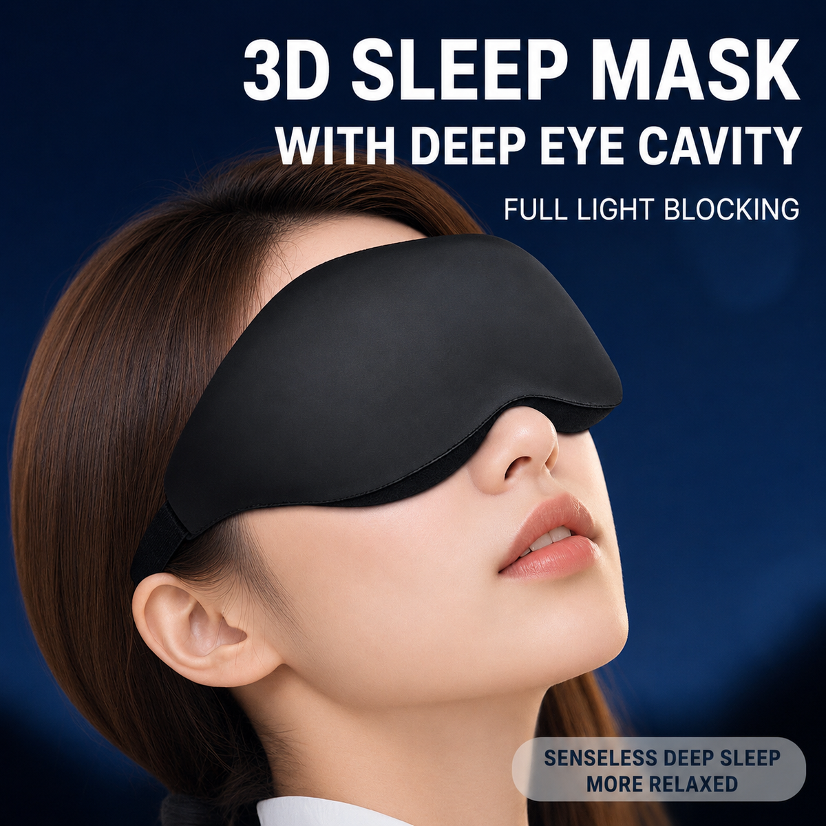 Comfortable Full Coverage Sleep Mask – KOLLSHAY