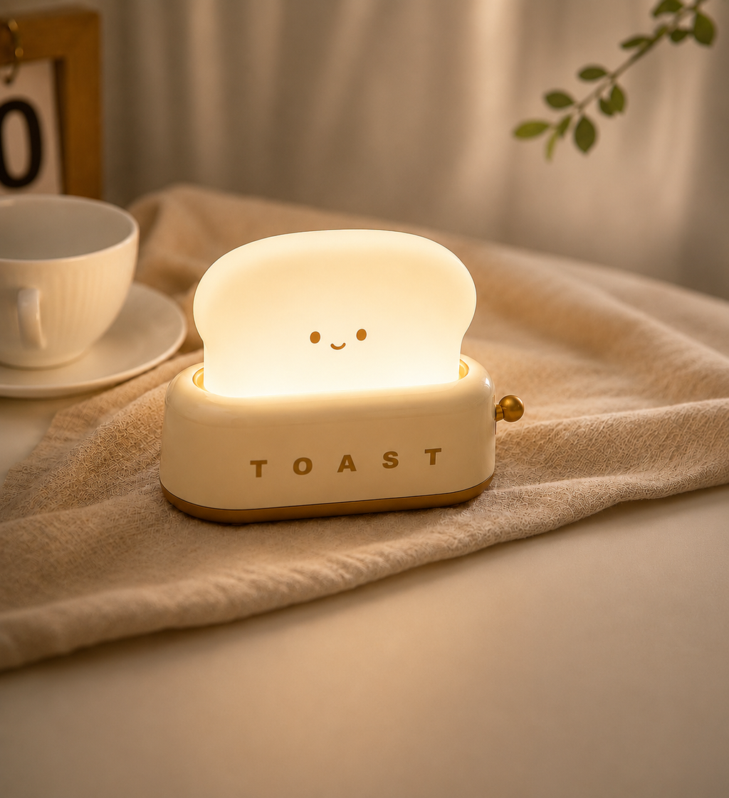 The Cute Toast Lamp