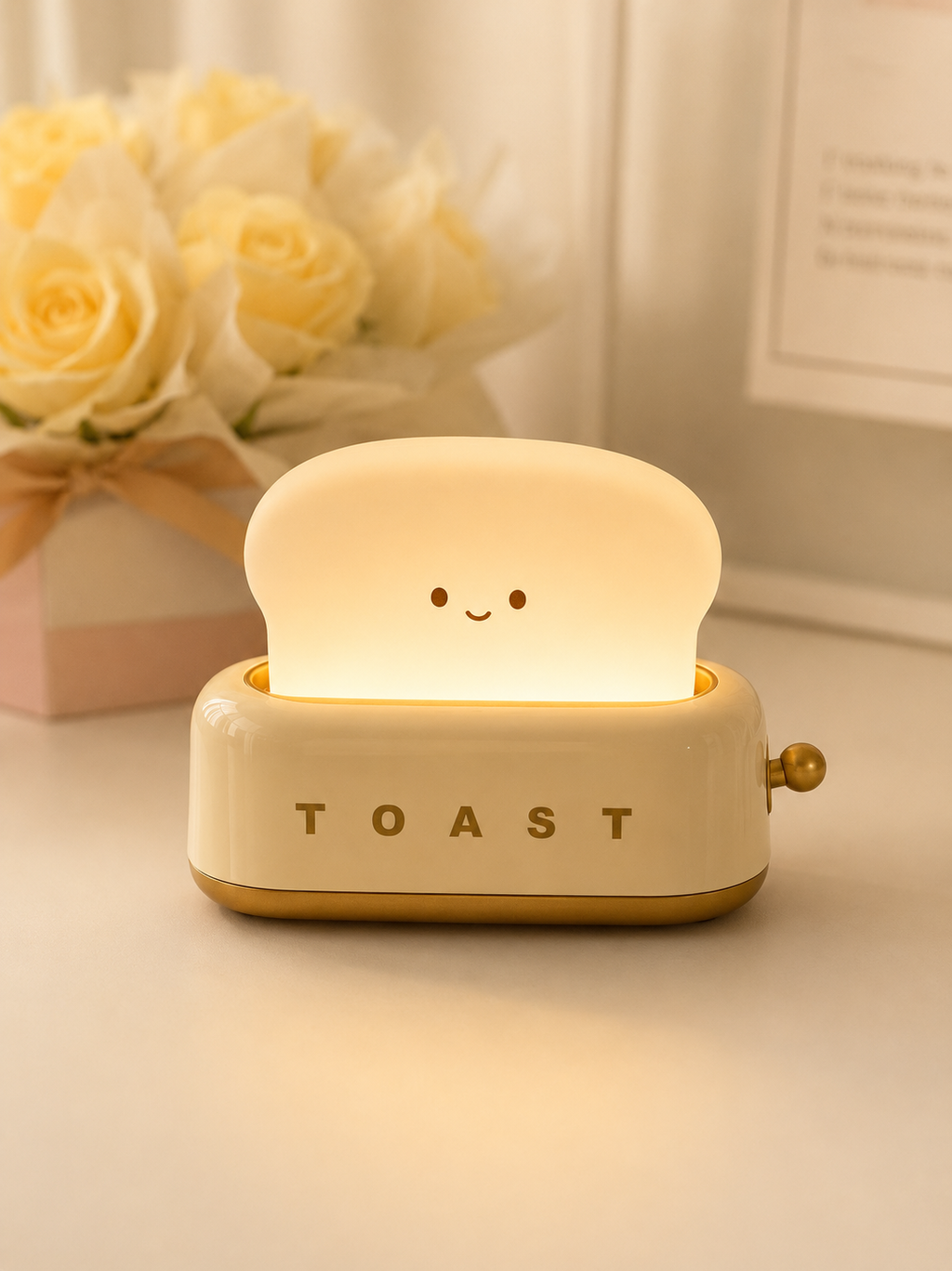 The Cute Toast Lamp