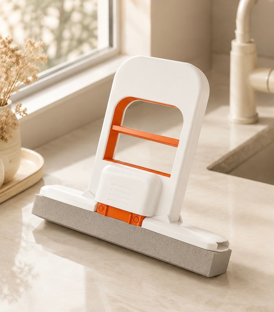 Small foldable cleaning mop