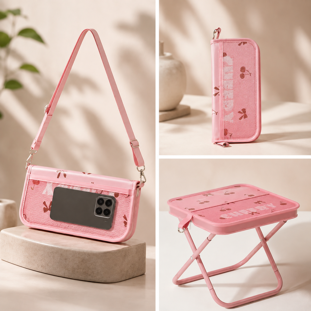 Folding Outdoor Chair with Carry Bag