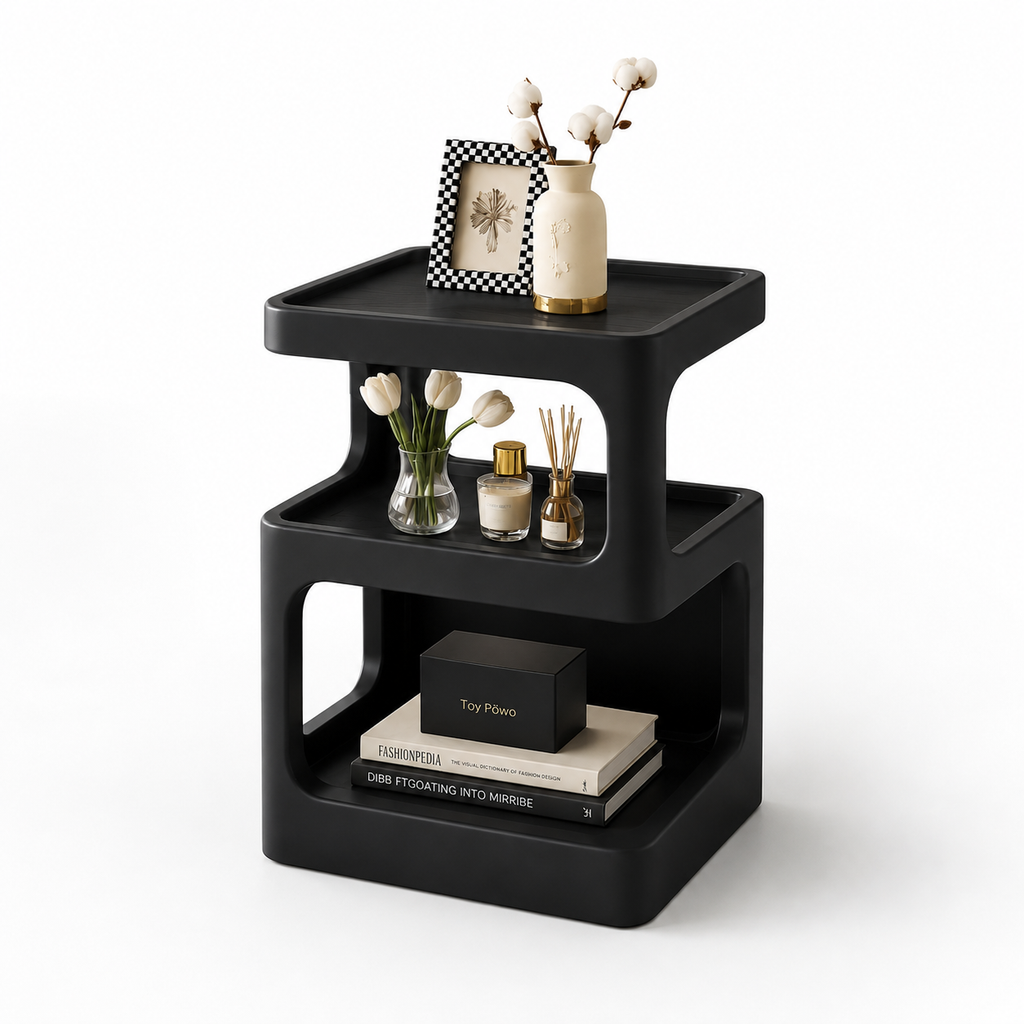 Modern Two-Tier Side Table
