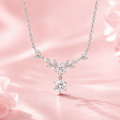 Sparkling Flower Necklace