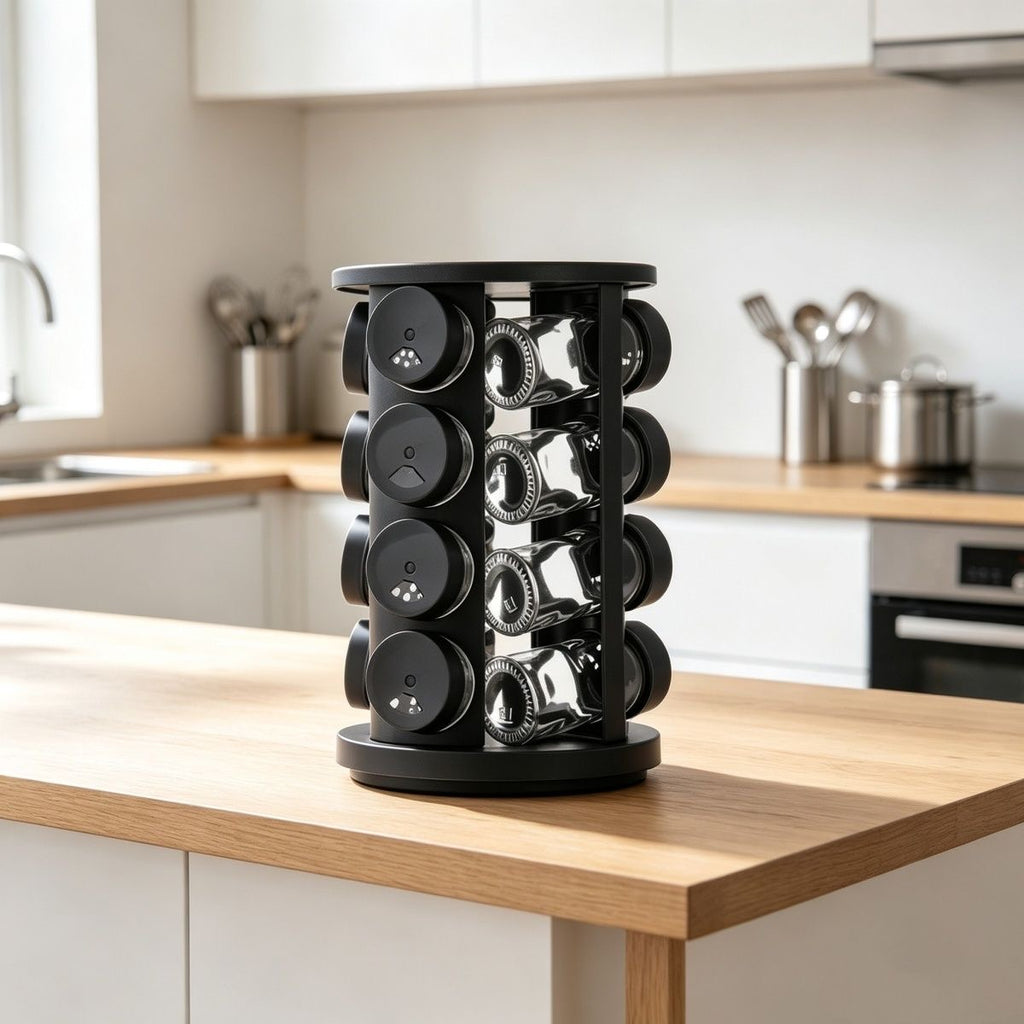 Rotating Spice and Pantry Organizer